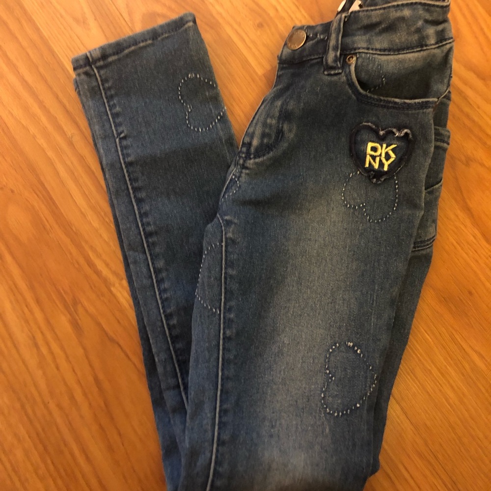 Girls dkny size 7 jeans